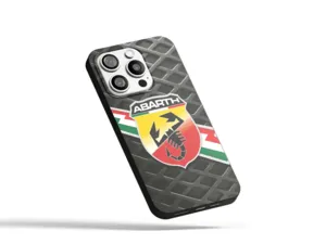 Fiat Abarth Coque de Téléphone Look Standard Minimaliste